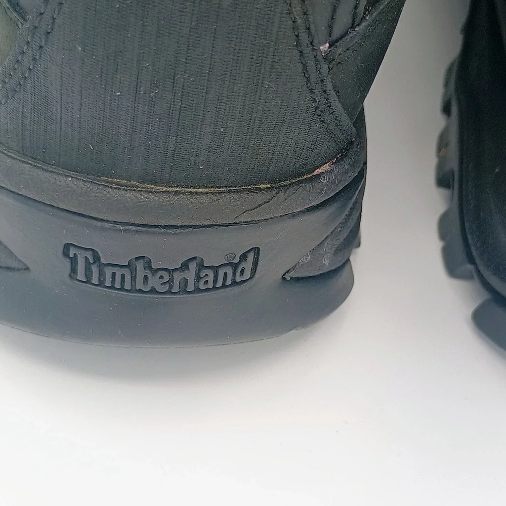 Timberland Mens White Ledge Black Size 13 Waterproof Hiking Boots 2731R